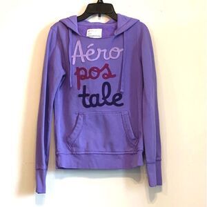 Aeropostale | Women’s Purple Logo Hoodie Sweatshirt